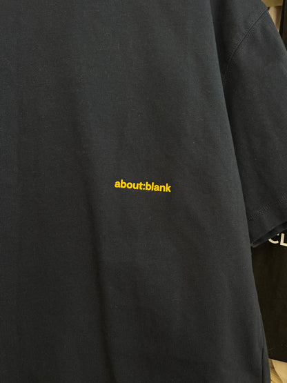 About:Blank Navy T-Shirt - Medium