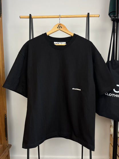 About:Blank Black T-Shirt - XL