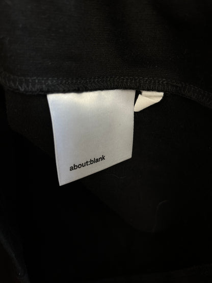 About:Blank Black T-Shirt - XL
