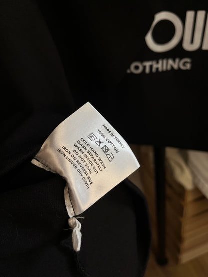 About:Blank Black T-Shirt - XL