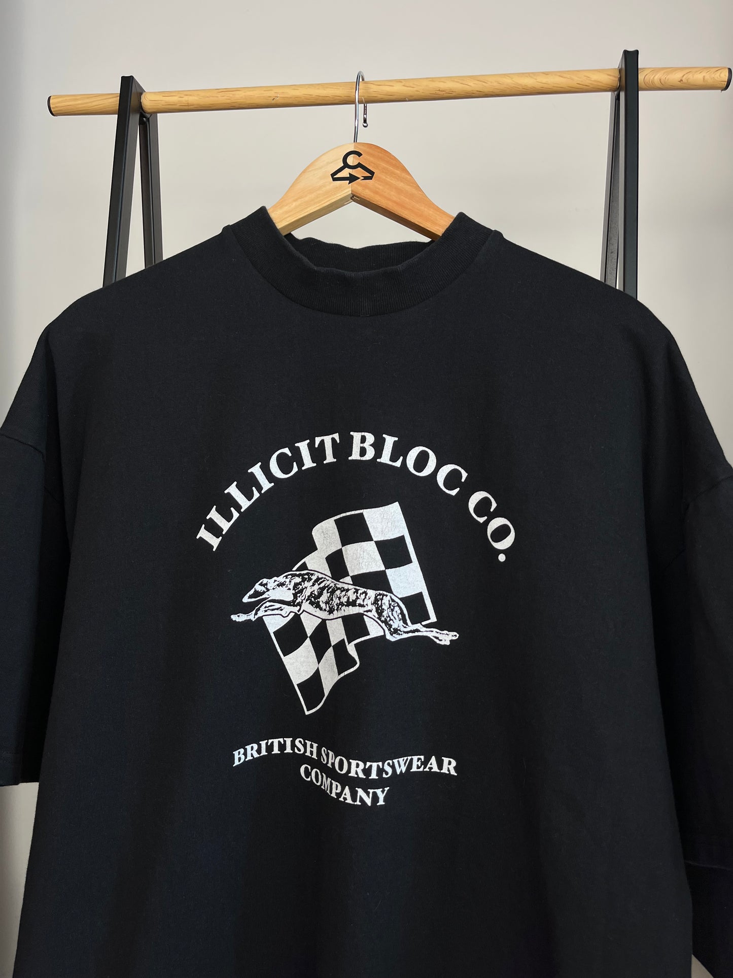 Illicit Bloc Black T-Shirt - XL