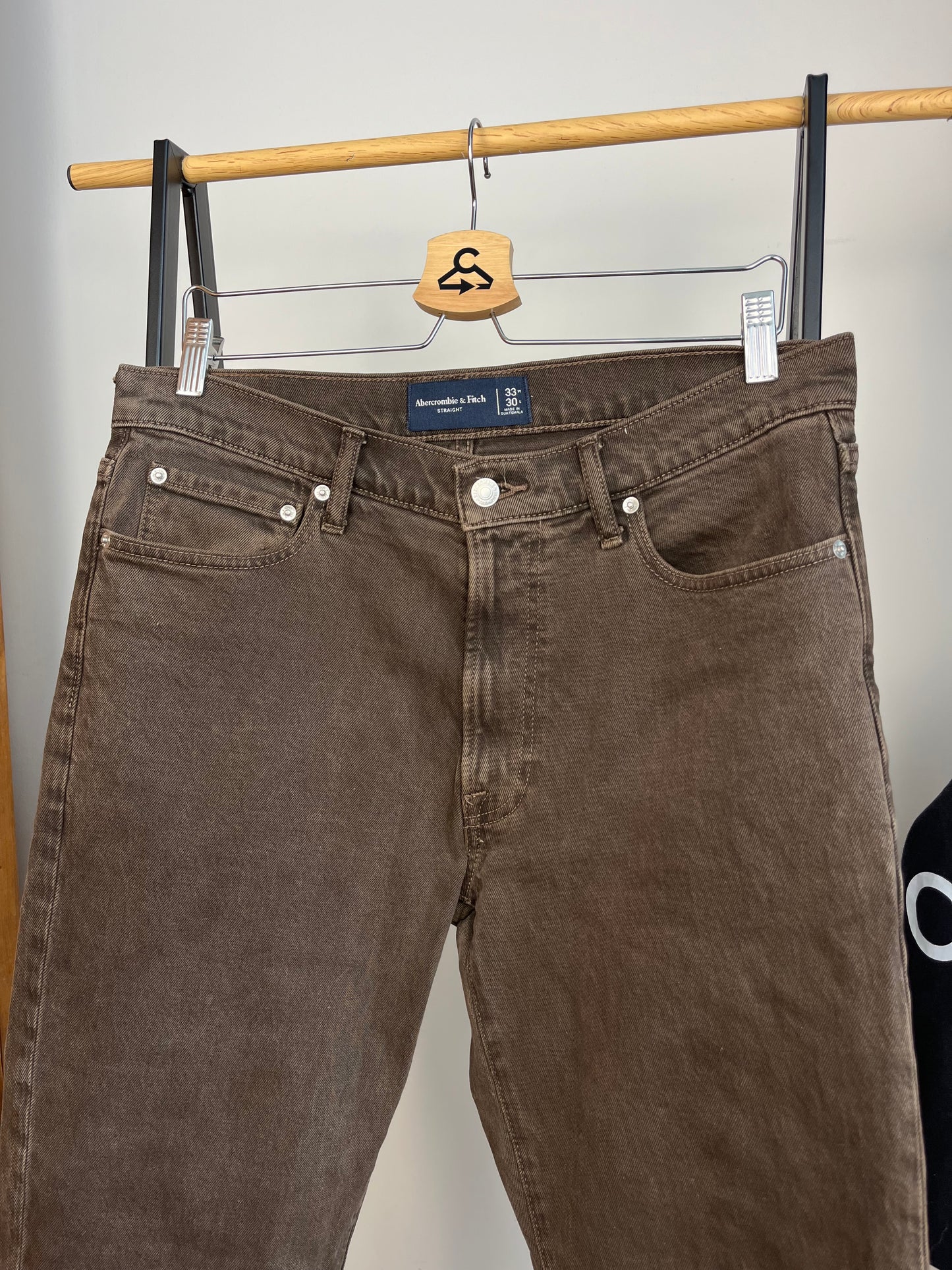 Abercrombie Brown Jeans W33 L30