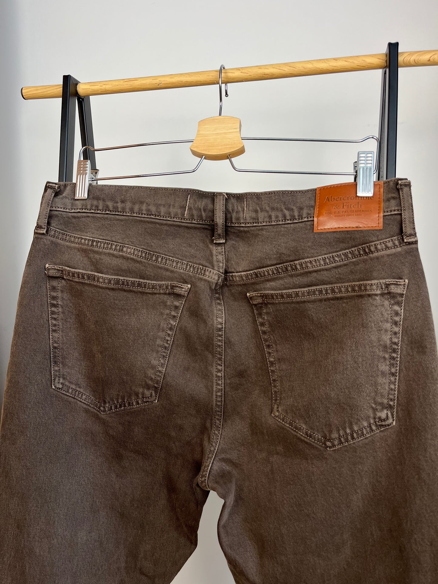 Abercrombie Brown Jeans W33 L30