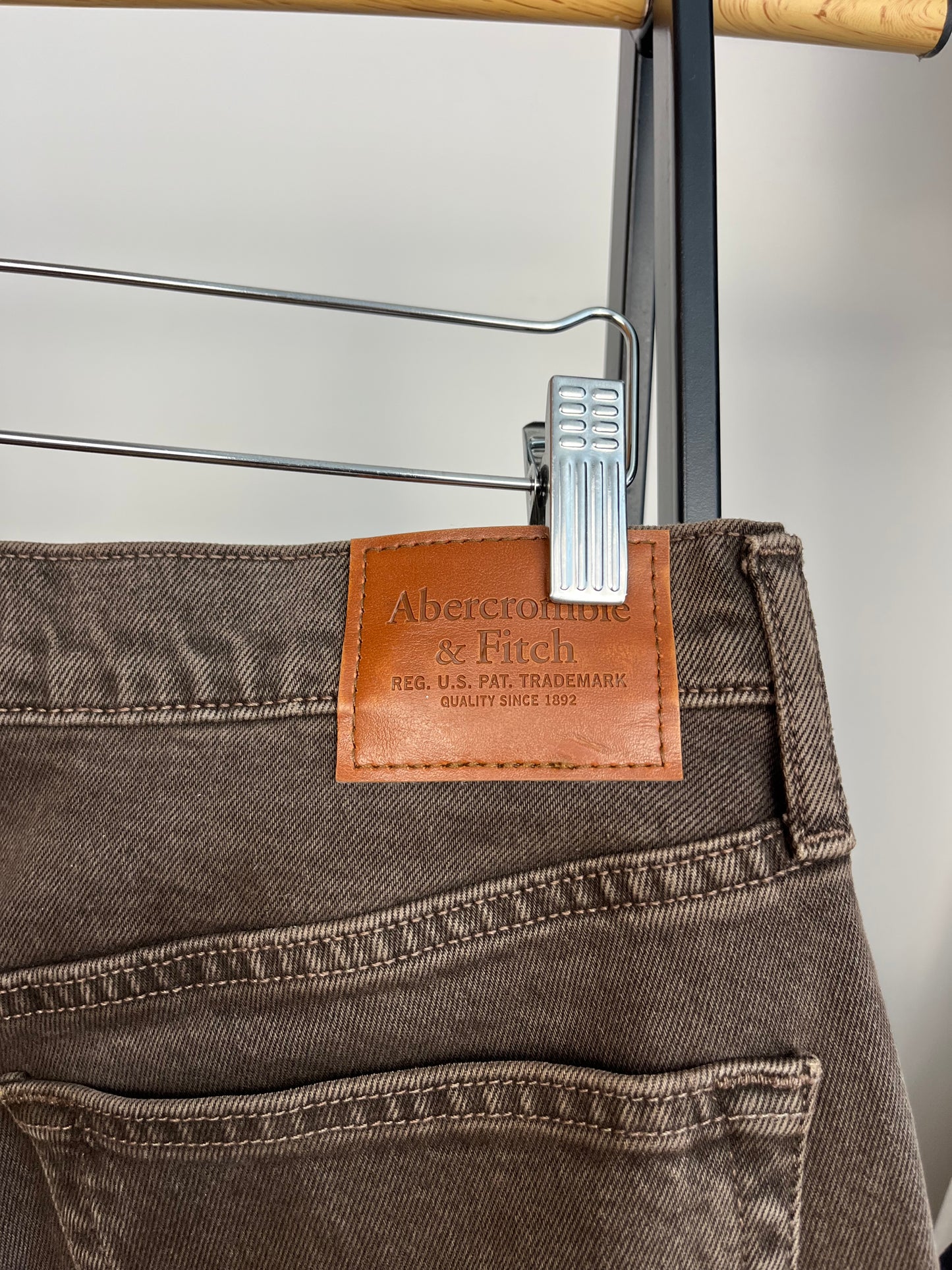Abercrombie Brown Jeans W33 L30