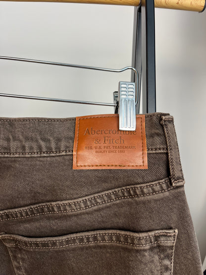Abercrombie Brown Jeans W33 L30