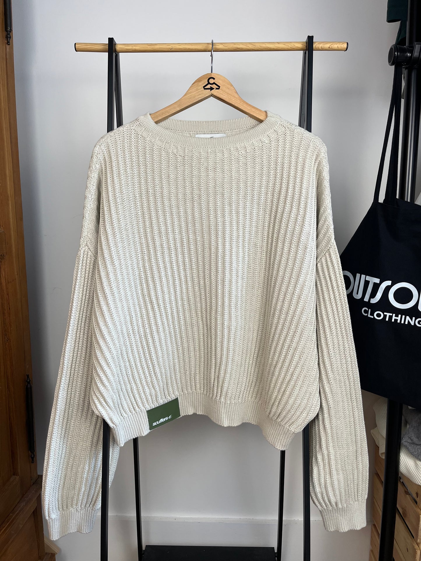 Scuffers Beige Knit - Large