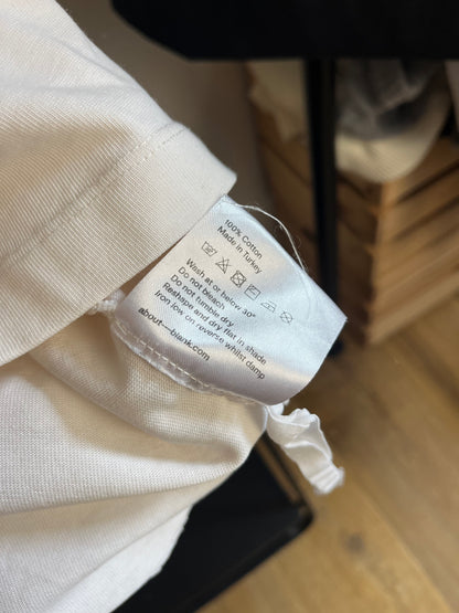 About:Blank Off White T-Shirt - Large
