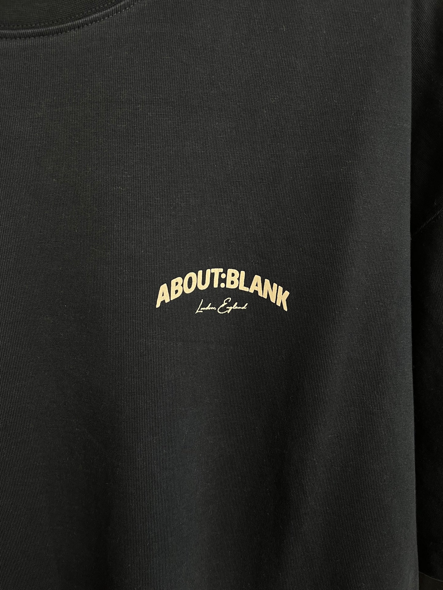 About:Blank Navy T-Shirt - Large