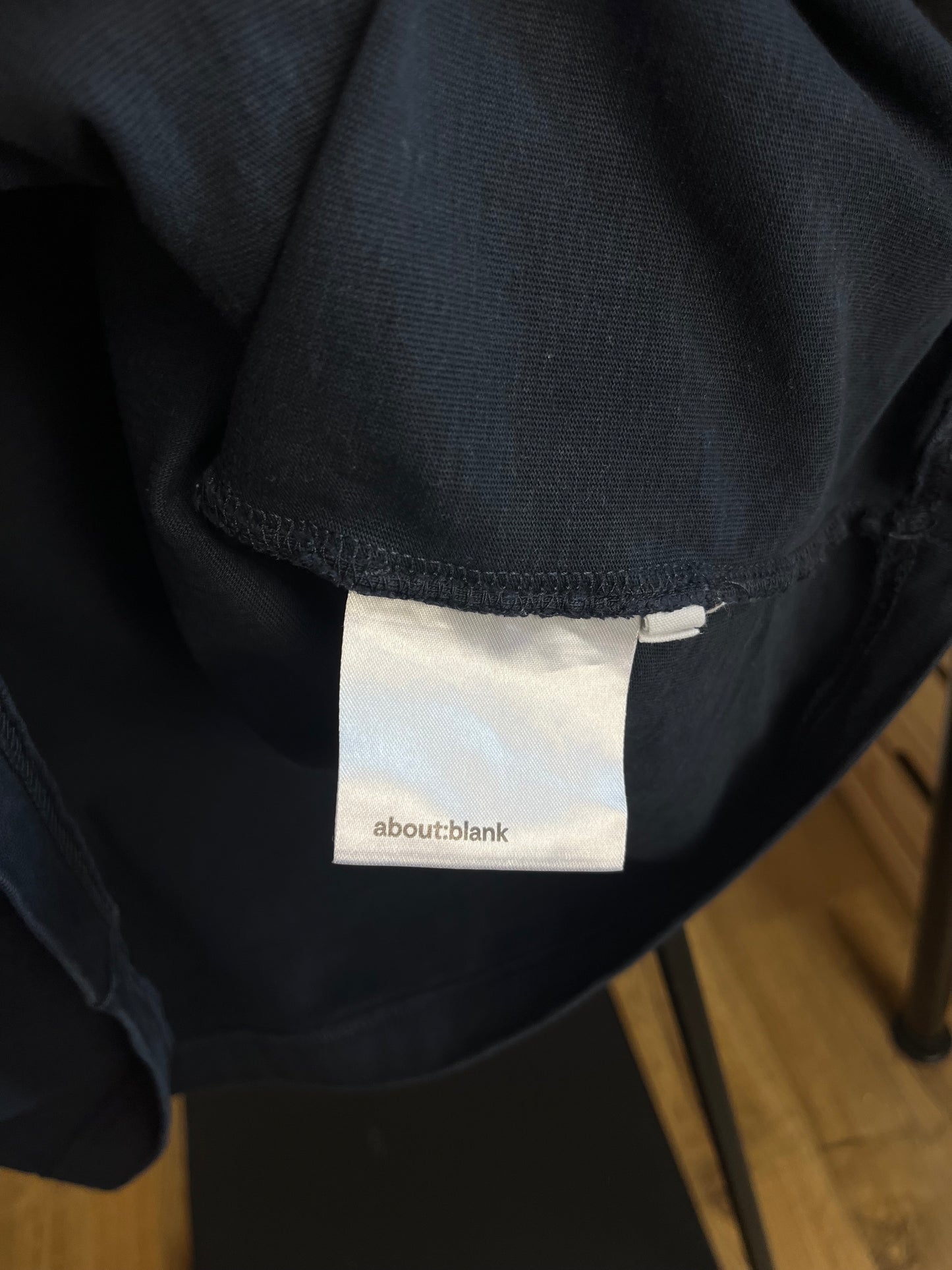 About:Blank Navy T-Shirt - Large