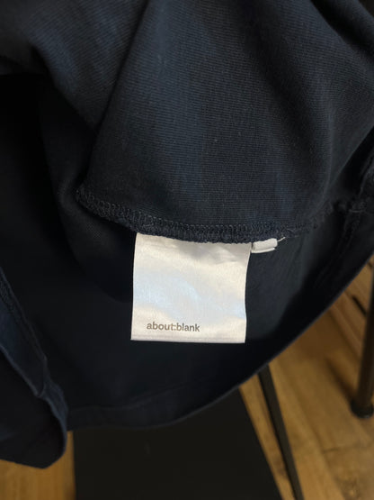 About:Blank Navy T-Shirt - Large