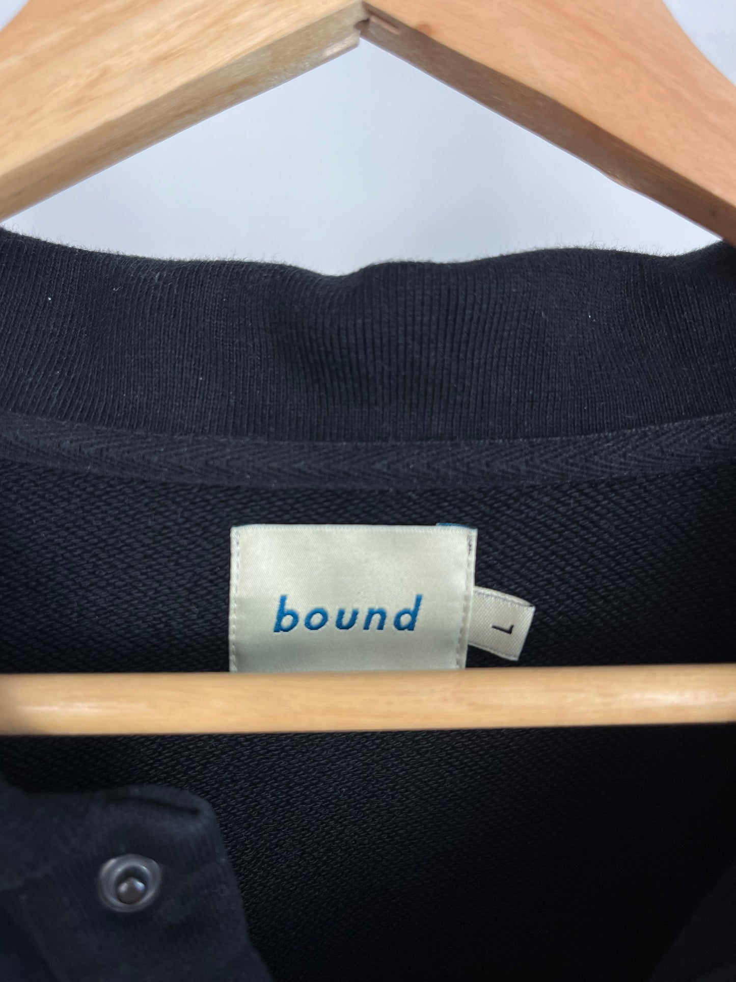 Bound Black Polo - Large