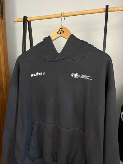 Scuffers Dark Grey Hoodie - Medium