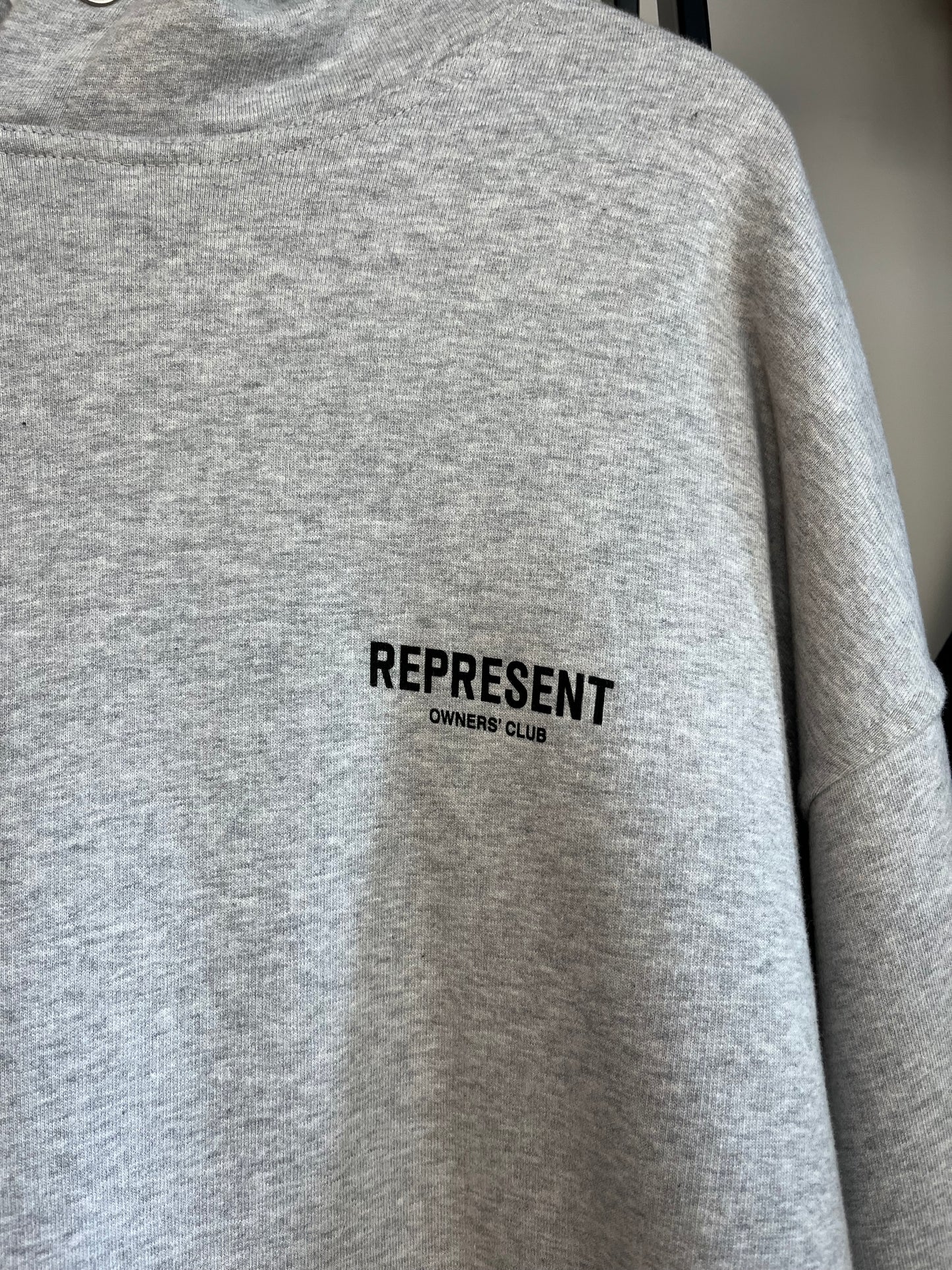 Represent Grey Hoodie - Large