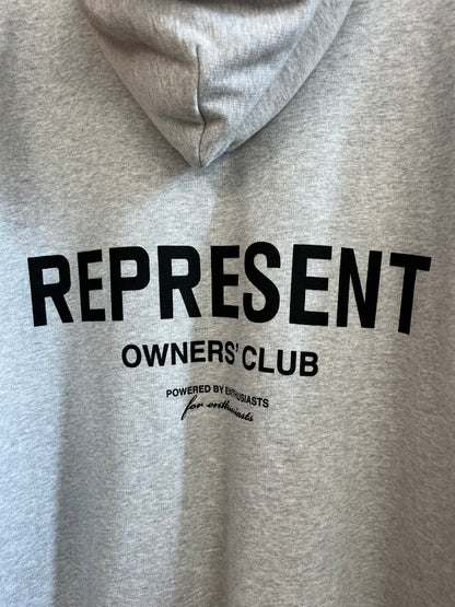 Represent Grey Hoodie - Large