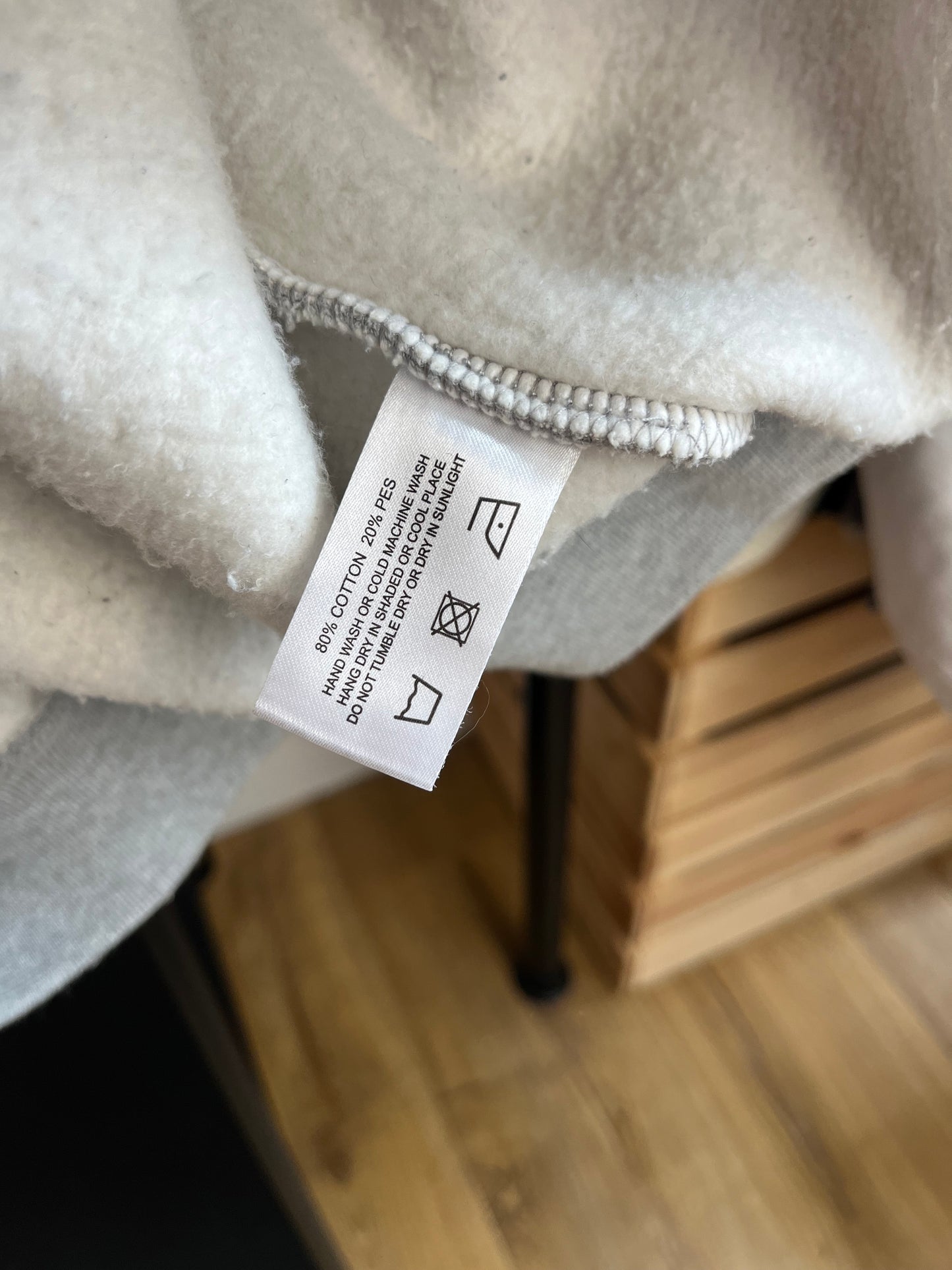 Sweats Collective Grey Hoodie - Large