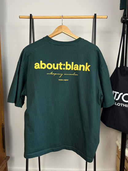 About:Blank Green T-Shirt - XL