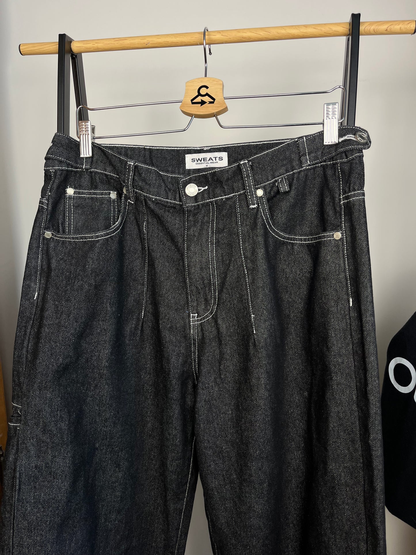 Sweats Collective Black Jeans - Medium
