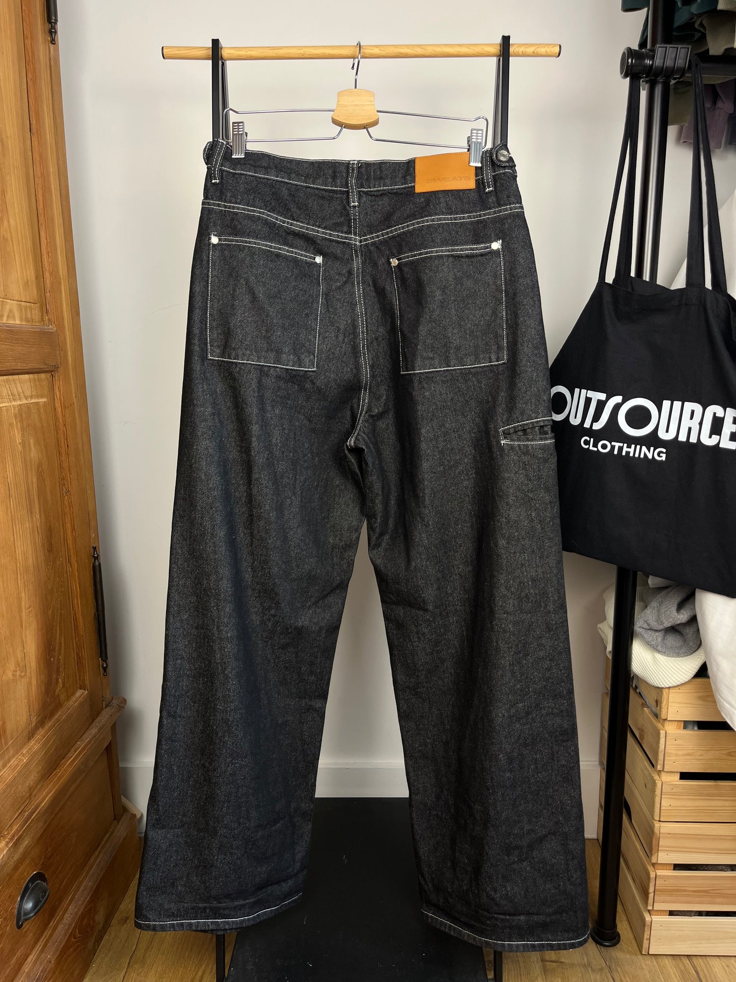 Sweats Collective Black Jeans - Medium