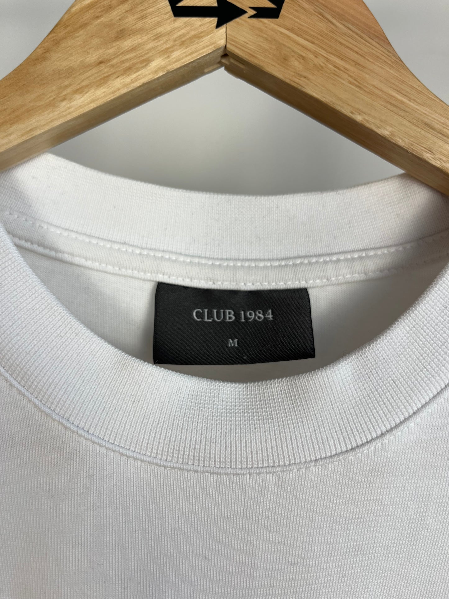 Club 1984 White T-Shirt - Medium