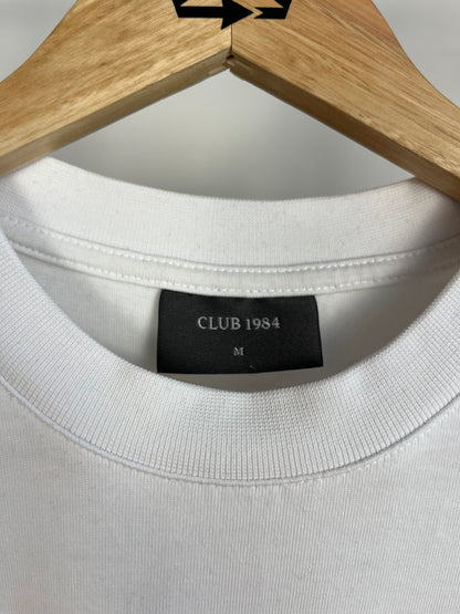 Club 1984 White T-Shirt - Medium