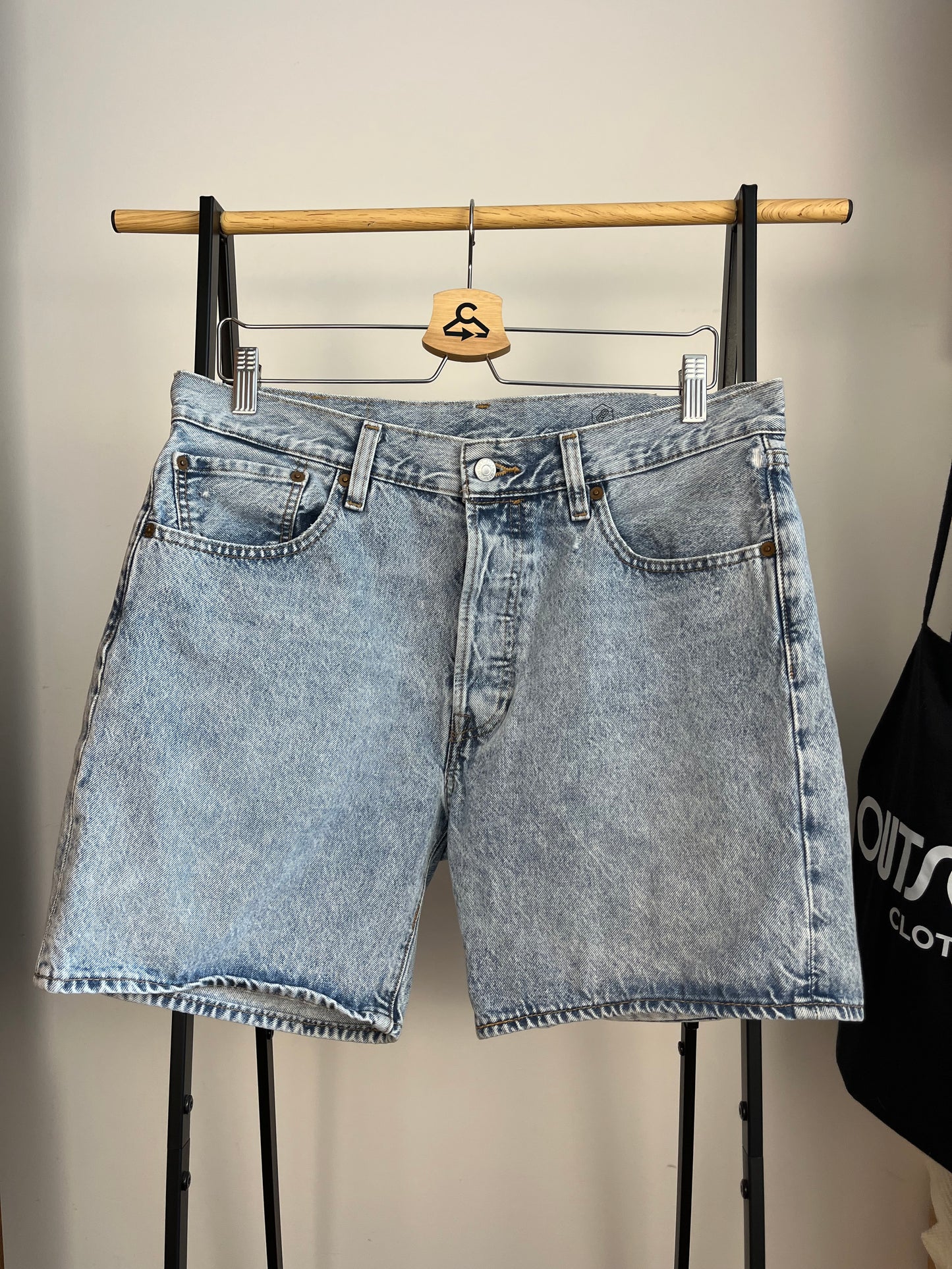 Levi’s 501 Light Blue Shorts - W33