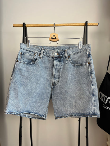 Levi’s 501 Light Blue Shorts - W33