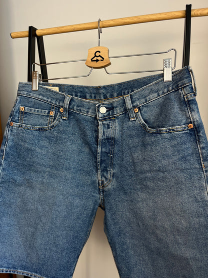 Levi’s 501 Blue Shorts - W34
