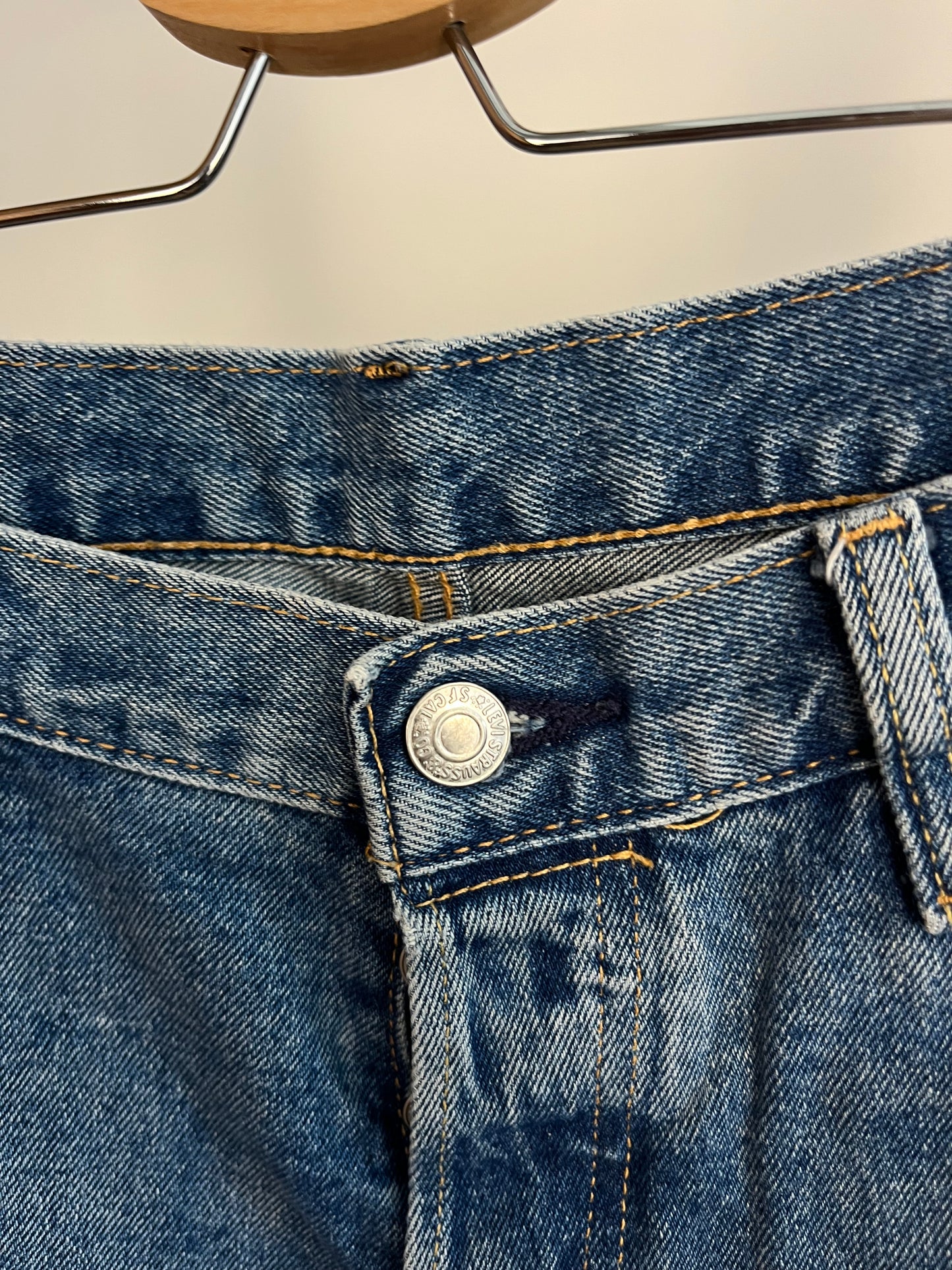 Levi’s 501 Blue Shorts - W34