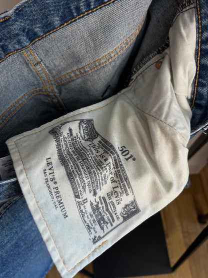 Levi’s 501 Blue Shorts - W34