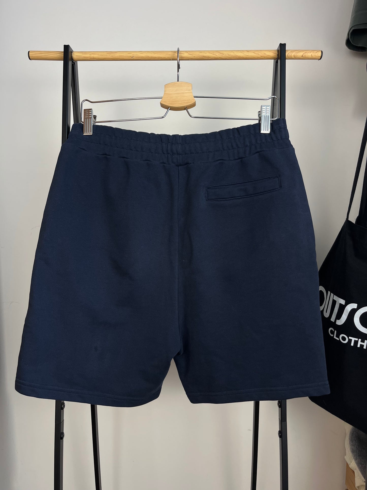 Club 1984 Navy Jogger Shorts - Medium