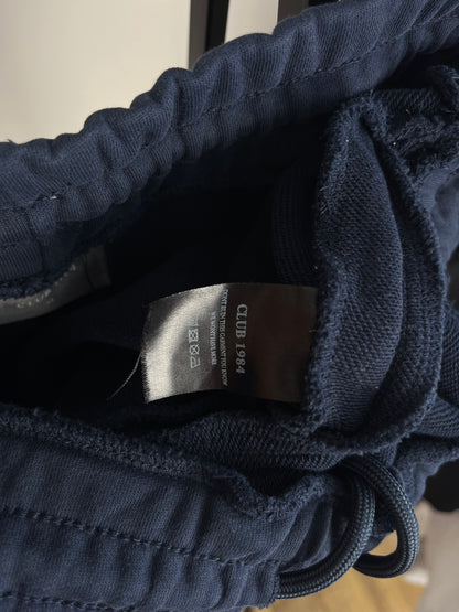Club 1984 Navy Jogger Shorts - Medium