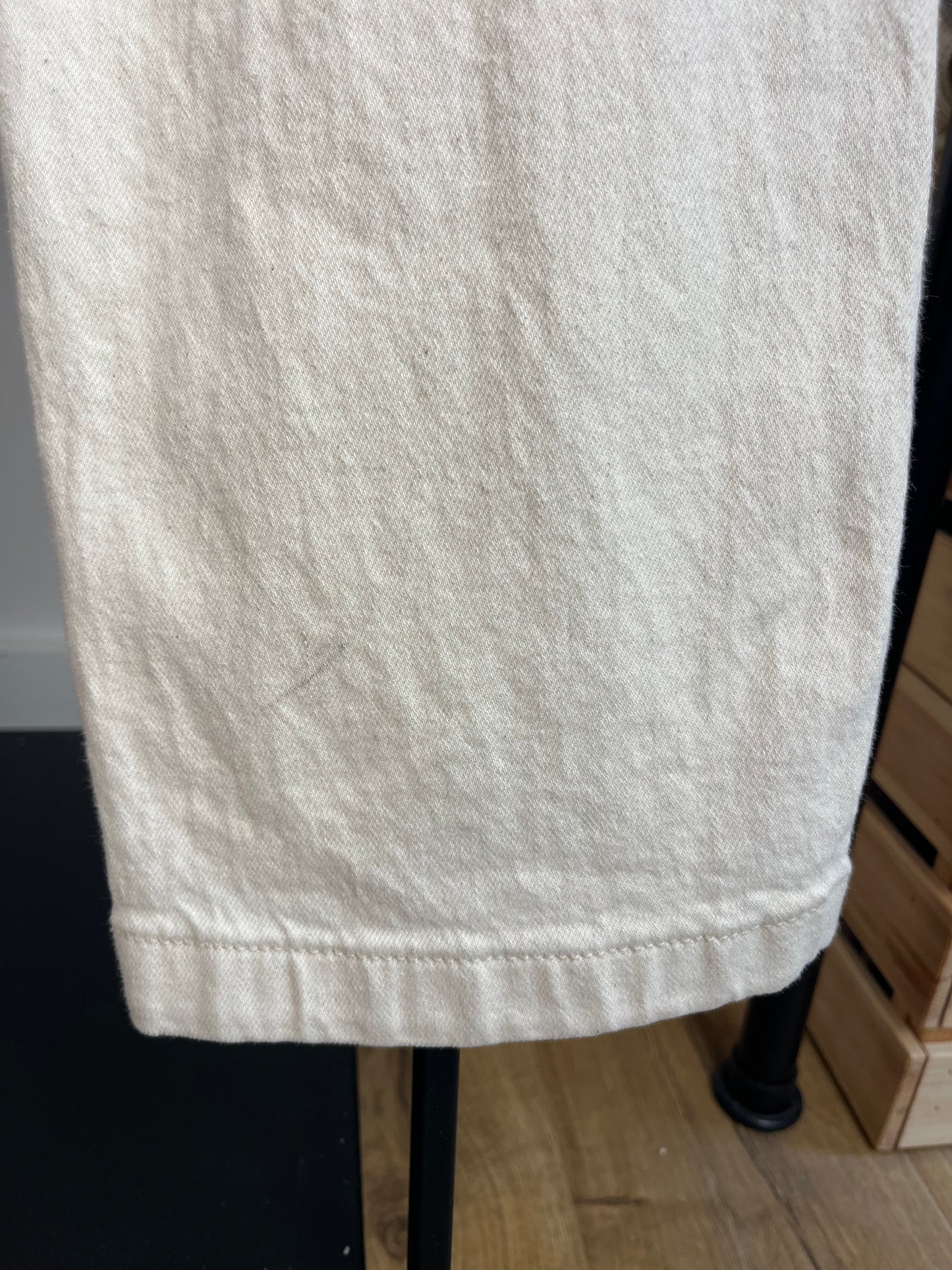 Abercrombie Cream Carpenter Trousers W32 L30