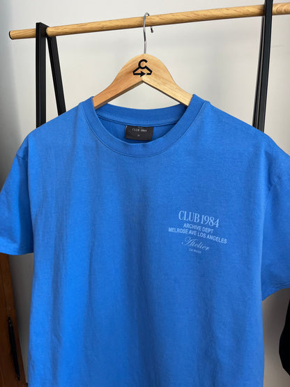 Club 1984 Blue T-Shirt - Medium