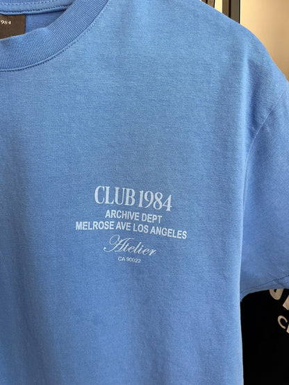 Club 1984 Blue T-Shirt - Medium