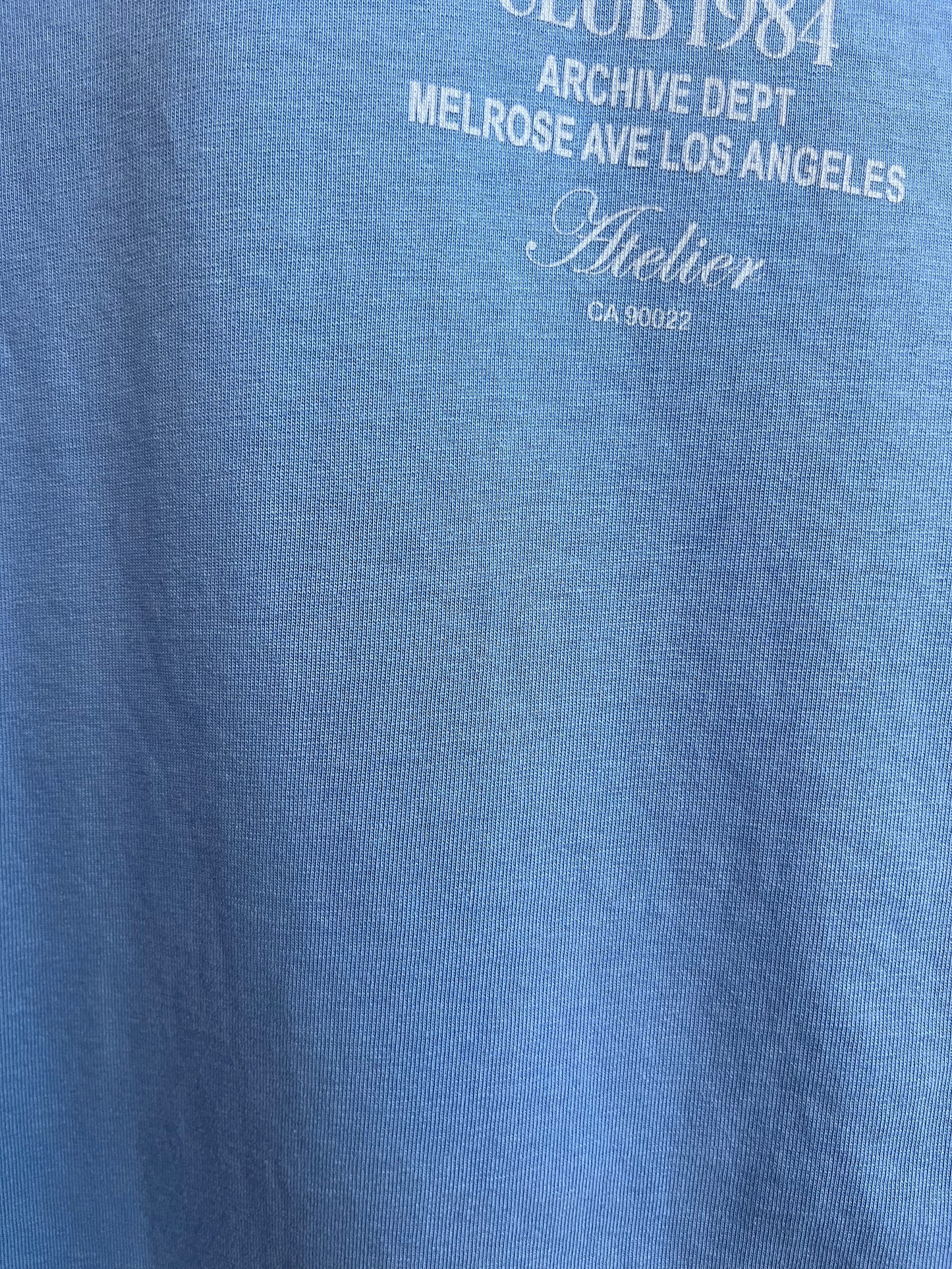 Club 1984 Blue T-Shirt - Medium