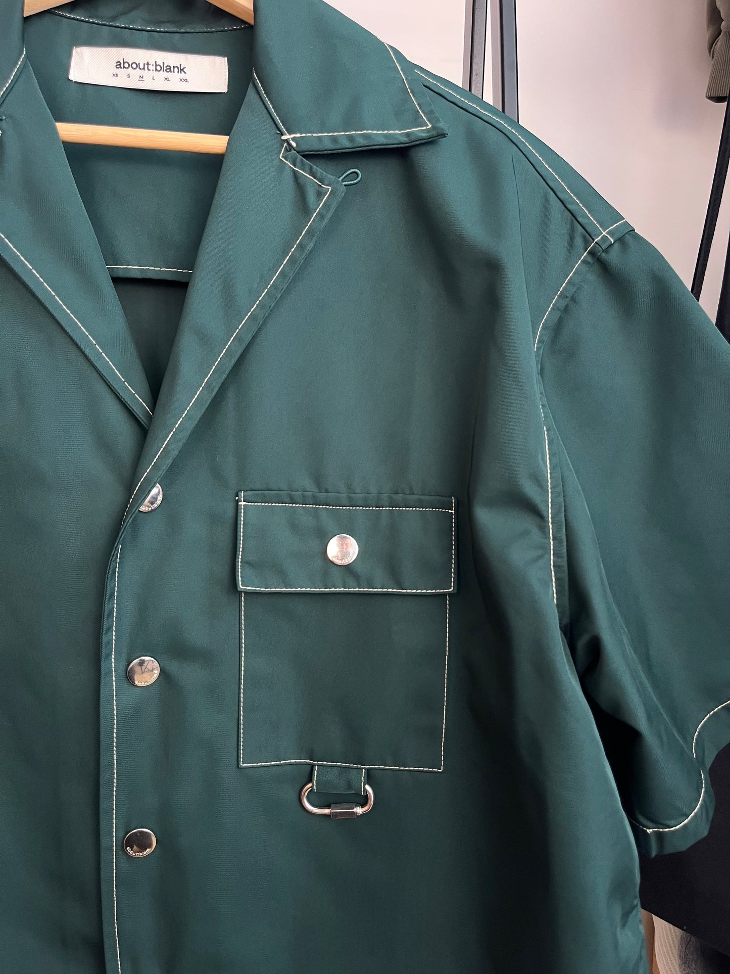 About:Blank Green Shirt - Medium