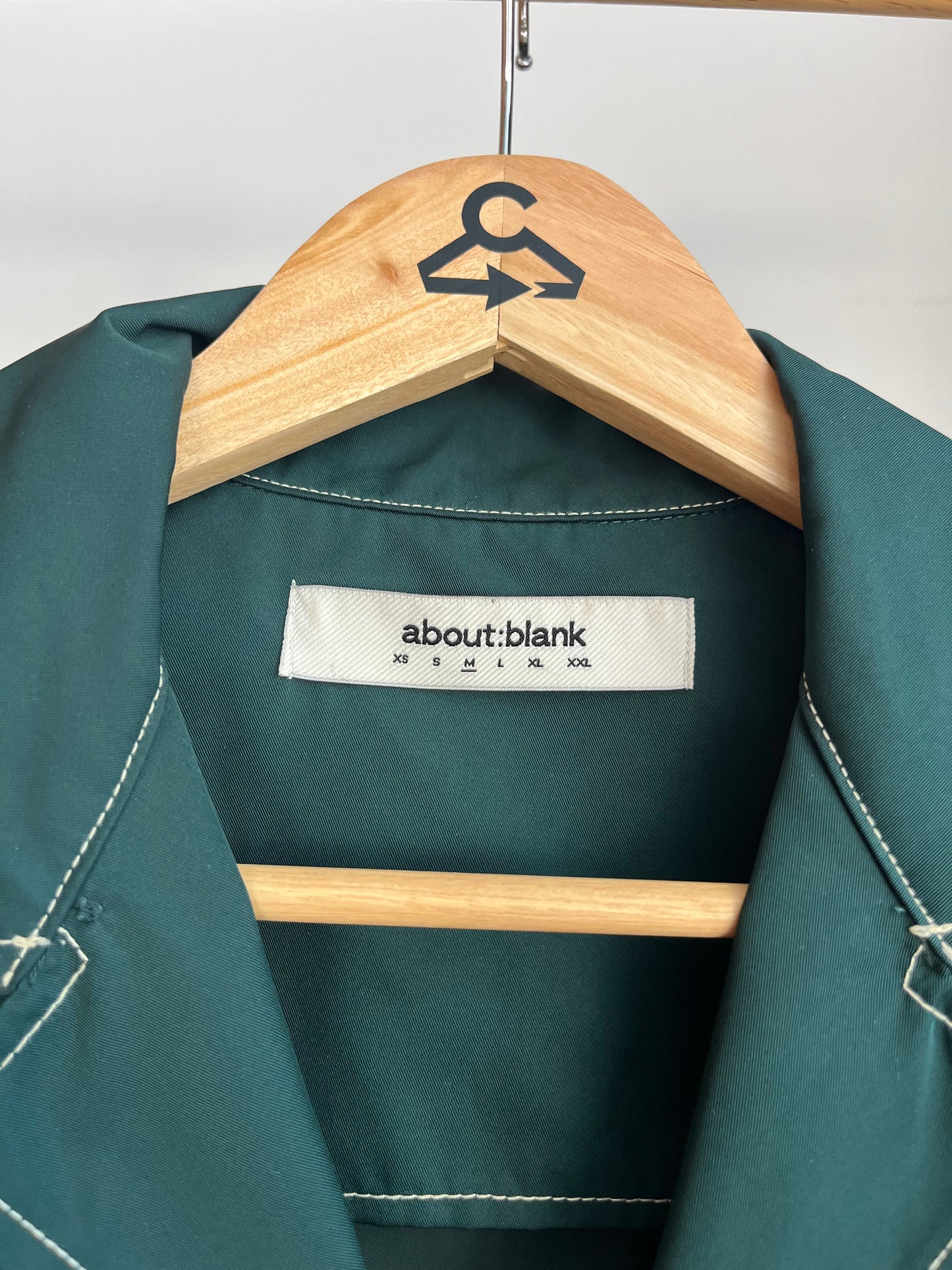 About:Blank Green Shirt - Medium