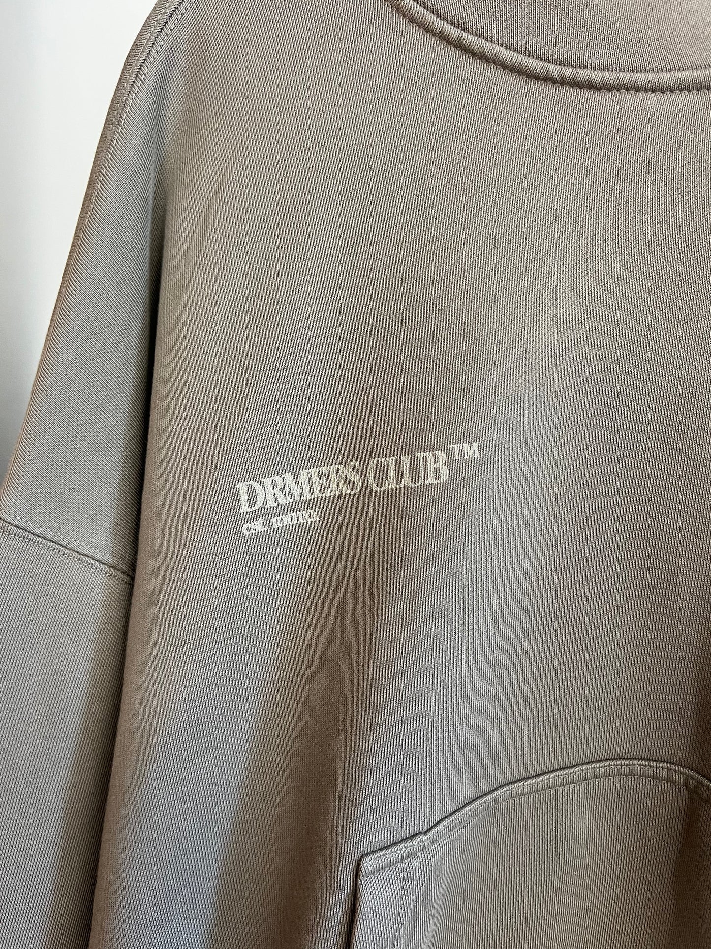 Drmers Club Beige Hoodie - Medium