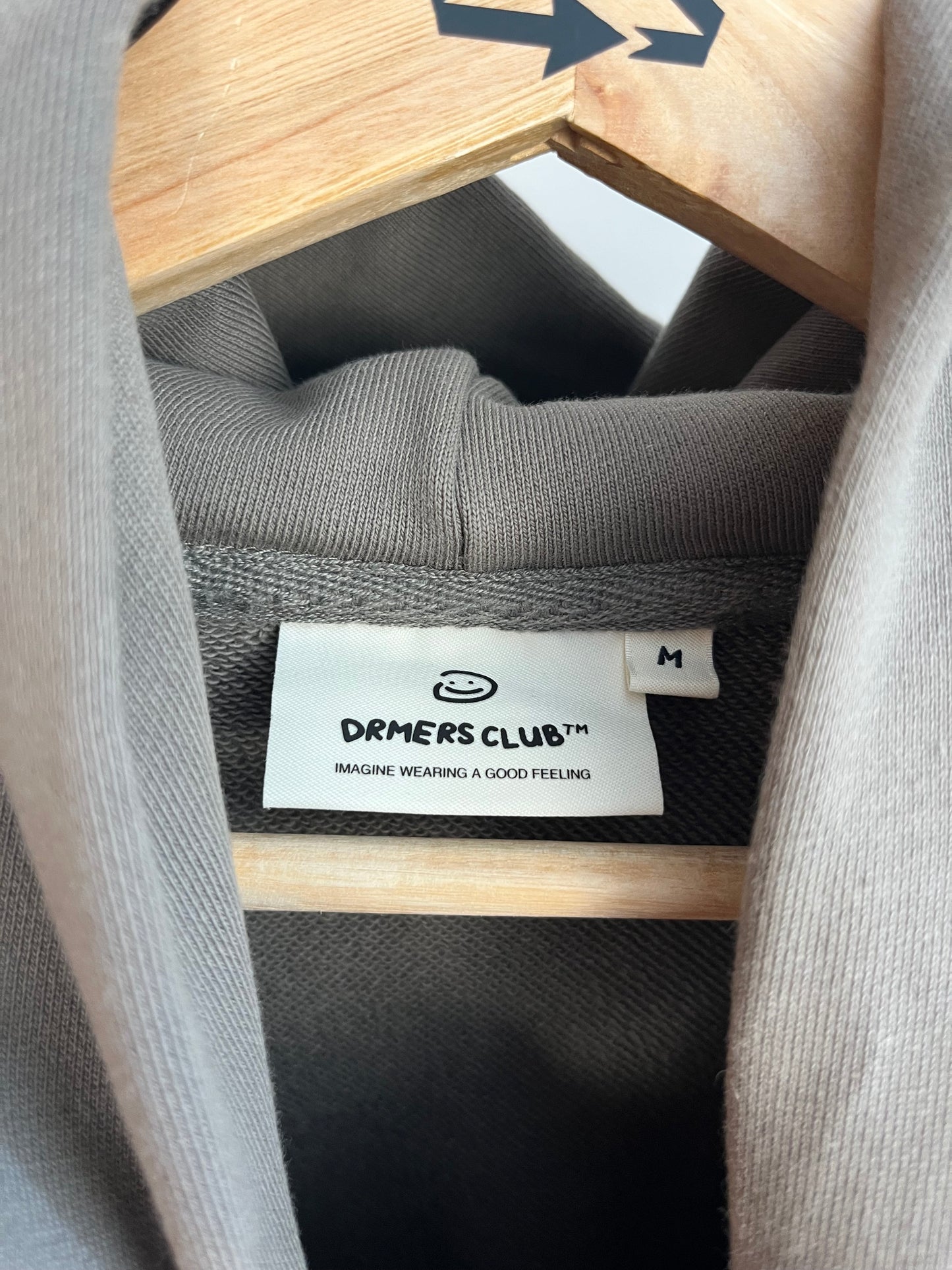 Drmers Club Beige Hoodie - Medium