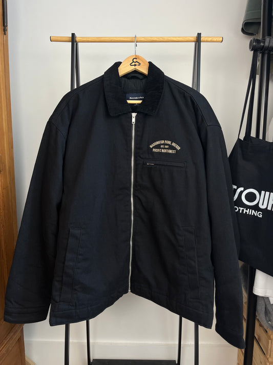 Abercrombie Black Jacket - XL