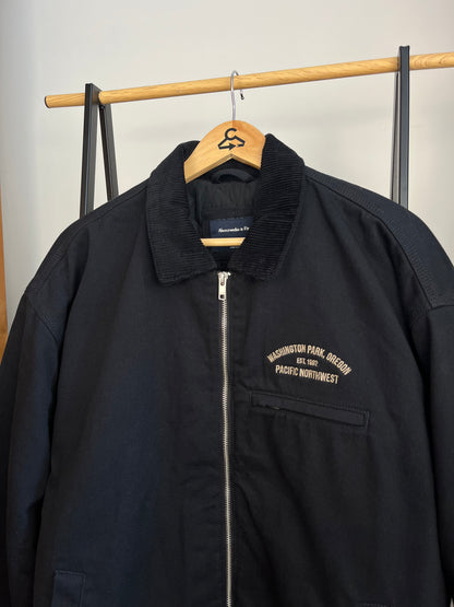 Abercrombie Black Jacket - XL