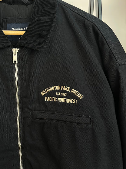 Abercrombie Black Jacket - XL