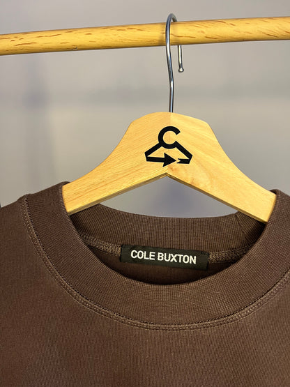 Cole Buxton Brown T-shirt - Small