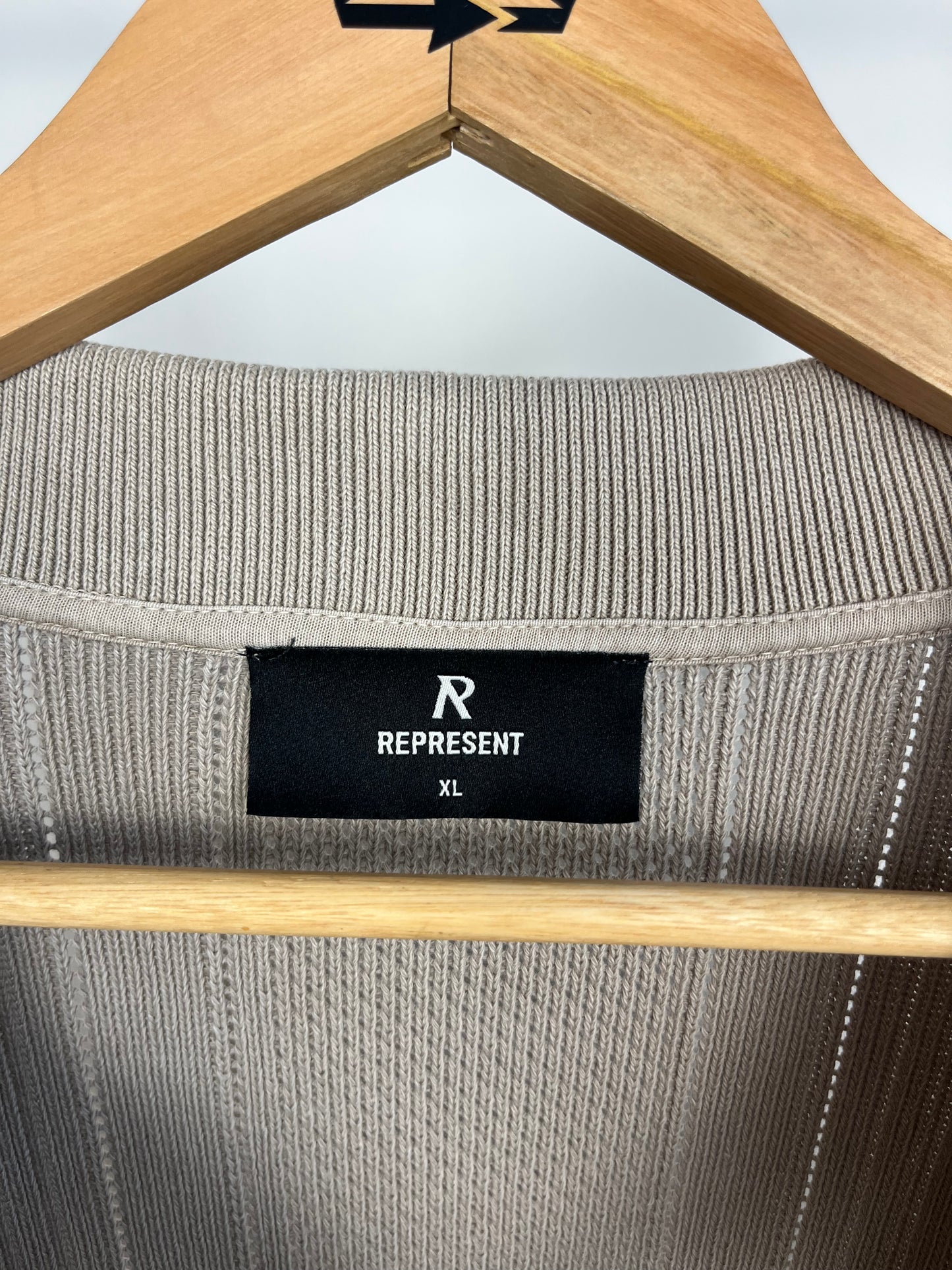 Represent Brown/Grey Polo - XL