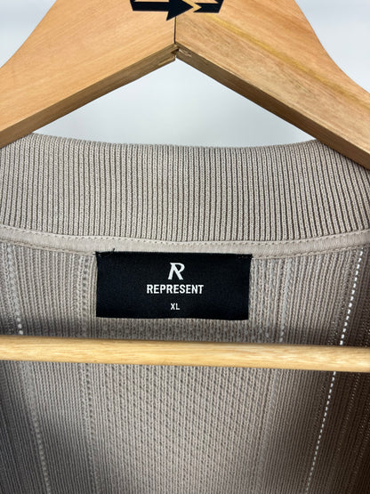 Represent Brown/Grey Polo - XL