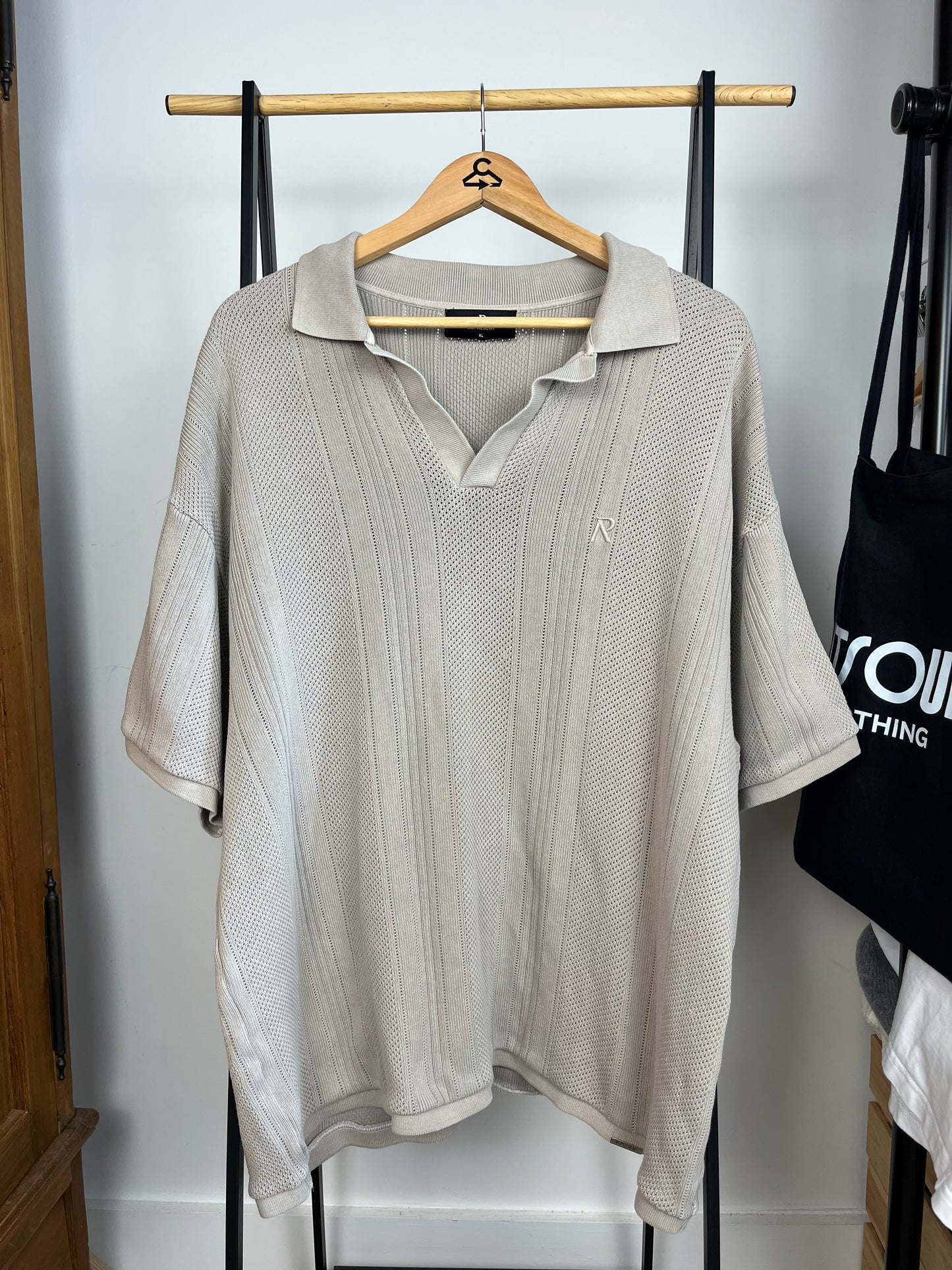 Represent Brown/Grey Polo - XL