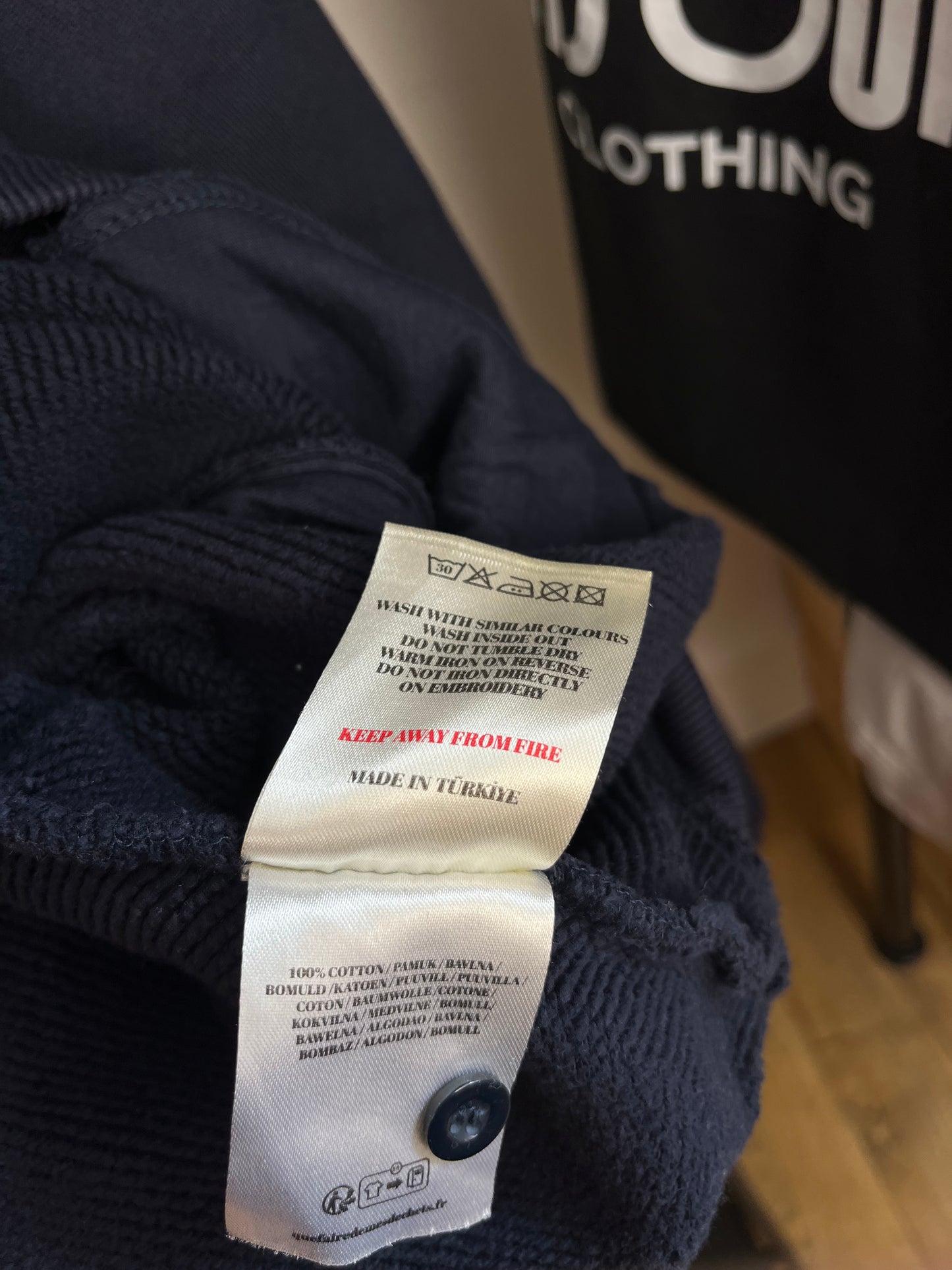 The Couture Club Navy Polo Jumper - Large