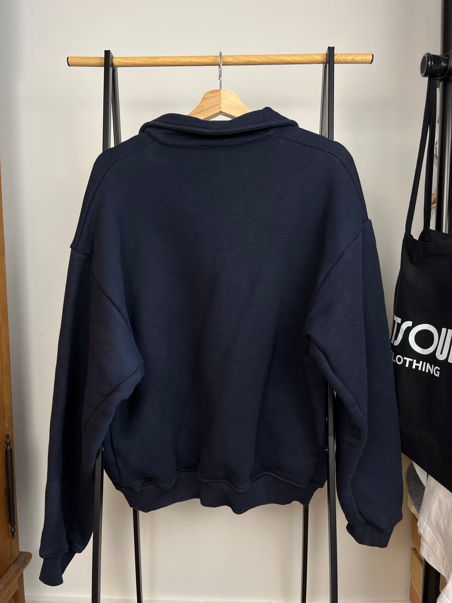 The Couture Club Navy Polo Jumper - Large