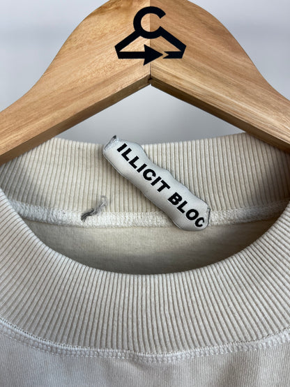 Illicit Bloc Cream T-Shirt - Large