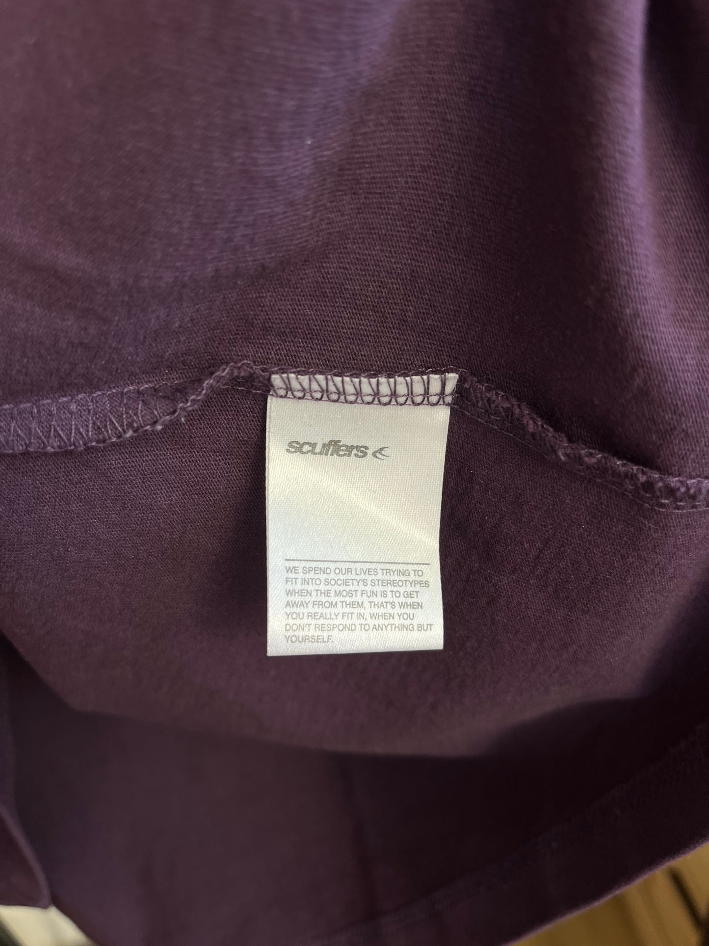 Scuffers Purple T-Shirt - Large